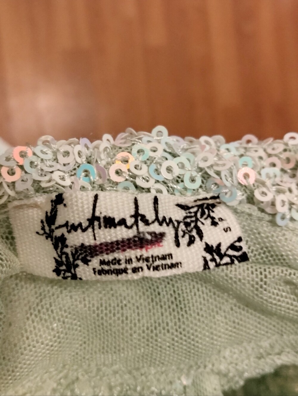 NWOT Size S Intimately Free People Leading The Way Long Sleeve Sequin Top - Picture 8 of 12